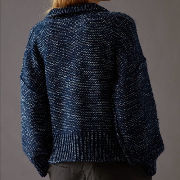 Anthropologie Pilcro Mega Henley Sweater - Picture 4 of 5